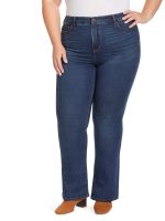 Terra & Sky Women's Plus Size High Waist Bootcut Jeans - Image 12